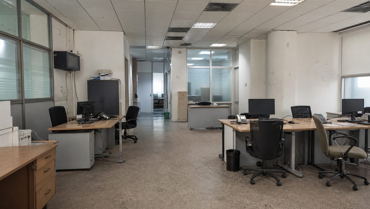 Office before renovation placeholder