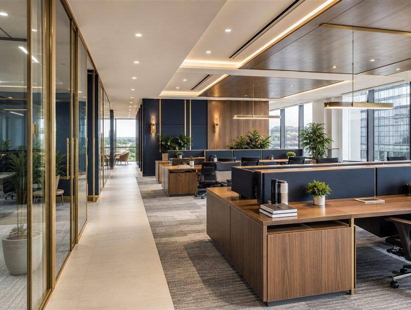 Premium corporate office interior project placeholder