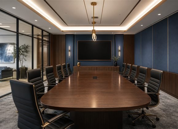 Conference room interior project placeholder