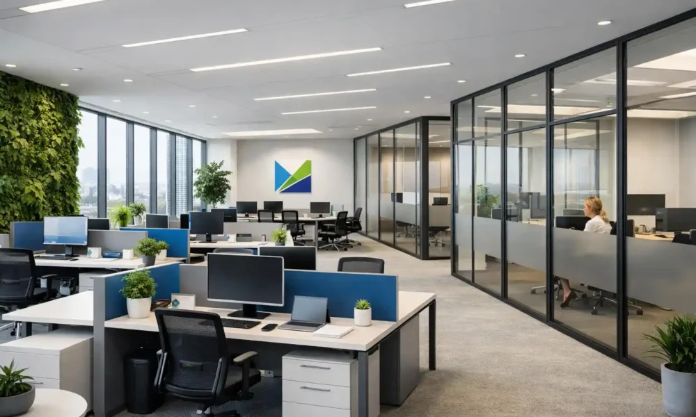 Office Design Ideas for Corporate Offices: Creating a Productive and Professional Workspace 2 Office Design Ideas for Corporate Offices