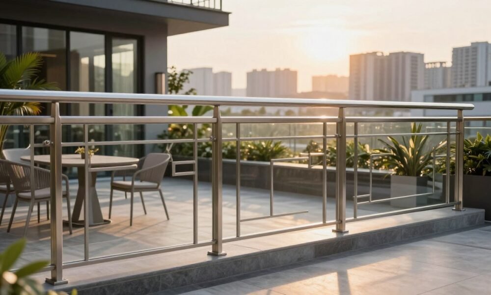 balcony railing design safety and aesthetics