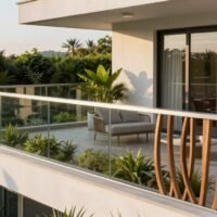 contemporary balcony railing design