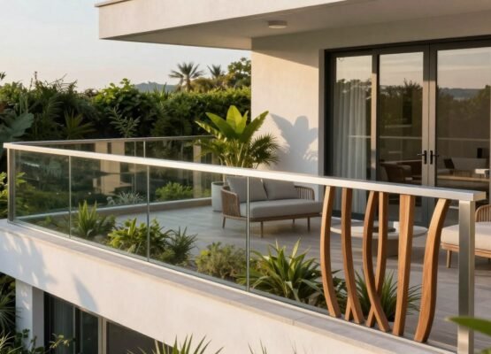 contemporary balcony railing design