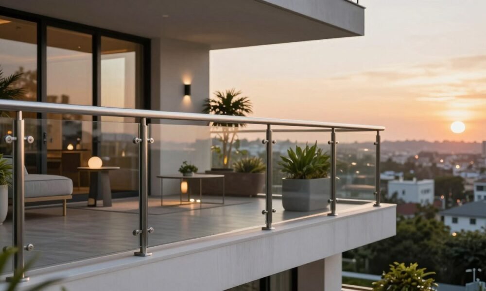modern balcony railing design